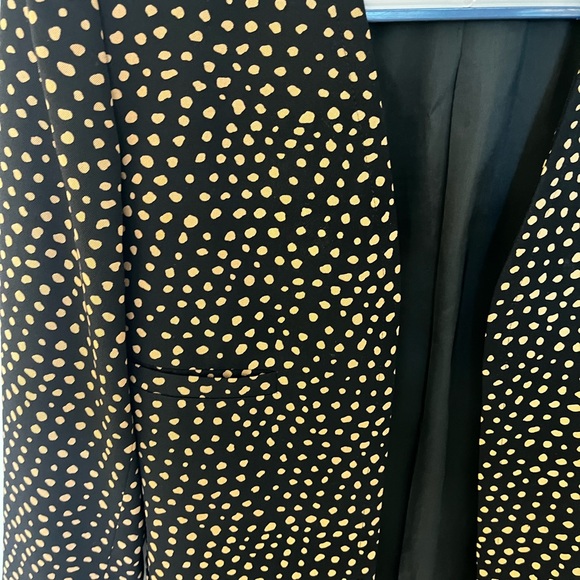 Vintage Valentino Miss V Wool Jacket/ Blazer  Black And Gold Classic - Picture 2 of 5